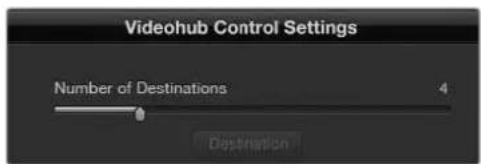Blackmagic Design Videohub Smart Control Pro - 目标数量 - 1