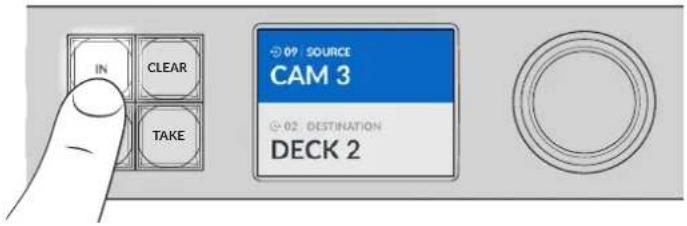 Blackmagic Design Videohub Smart Control Pro - Sélectionner la source - 1