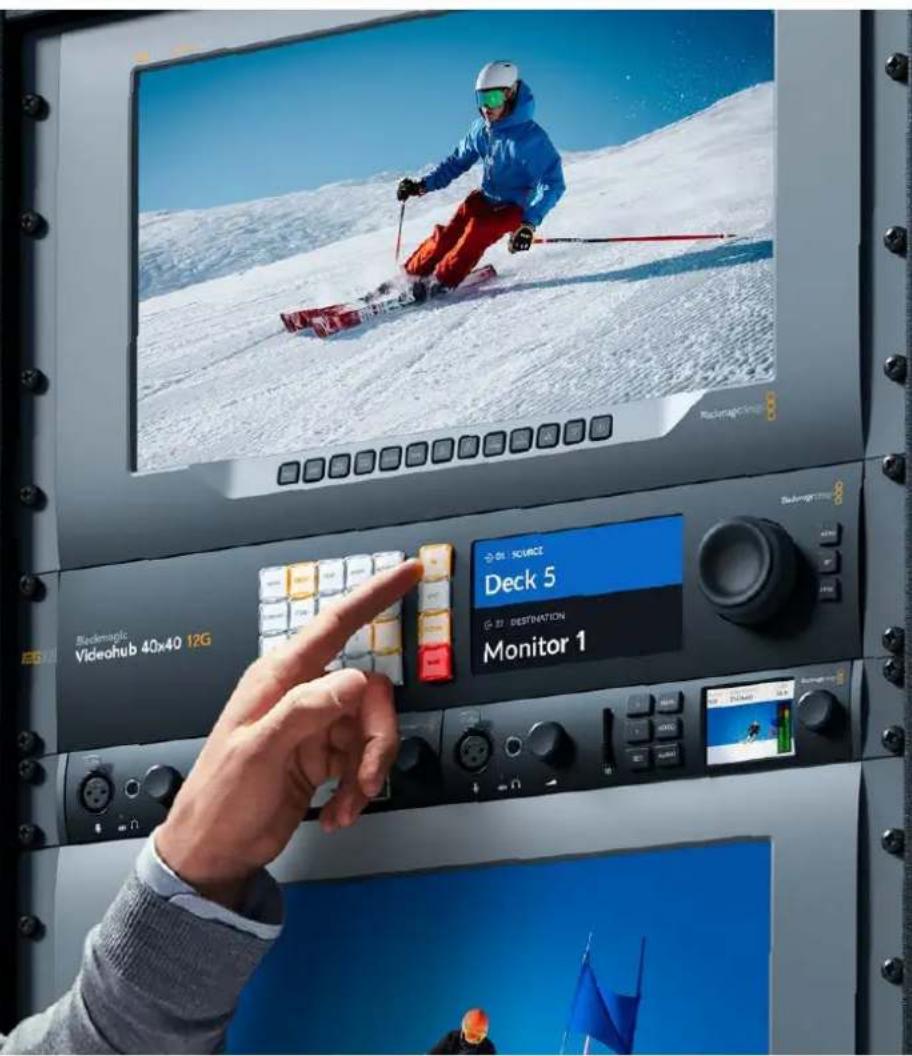 Blackmagic Design Videohub Smart Control Pro - 更换Universal Videohub的风扇 - 1