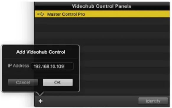 Blackmagic Design Videohub Smart Control Pro - 添加VideohubControl - 1