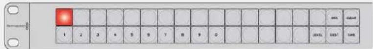 Blackmagic Design Videohub Smart Control Pro - Luce rossa lampeggiante - 1