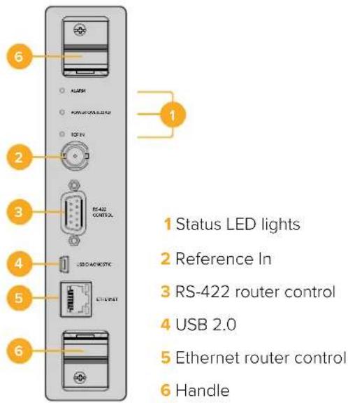 Blackmagic Design Videohub Smart Control Pro - Installing a Universal Videohub 72 Crosspoint Card - 3