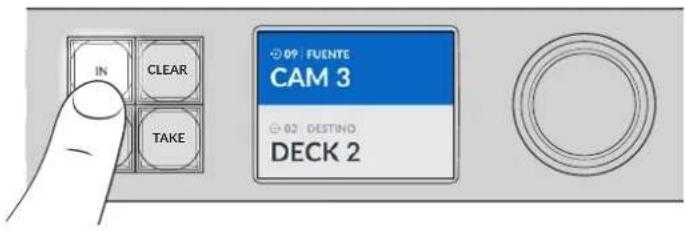 Blackmagic Design Videohub Smart Control Pro - Selección de la fuente - 1