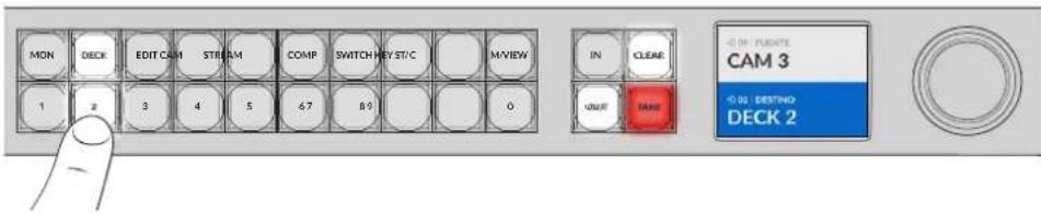 Blackmagic Design Videohub Smart Control Pro - Selección del destino - 3