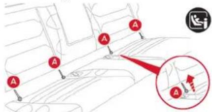 CITROEN C5 X (2024) - Fixations "ISOFIX" - 2