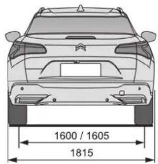 CITROEN C5 X (2024) - Masses et charges remorquables - 5