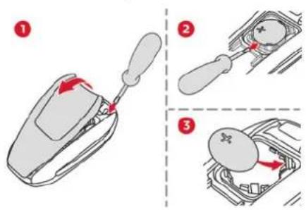CITROEN C5 X (2024) - Changement de la pile - 1