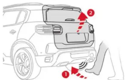 CITROEN C5 Aircross (2024) - Fonction mains-libres (Accès bras chargés) - 2