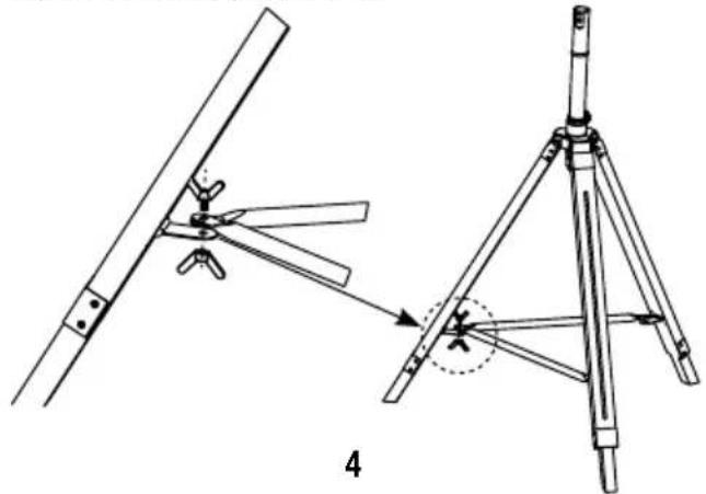 Create AIR TRIPOD CLASSIC - MONTAGGIO DEL TREPPIEDE - 3
