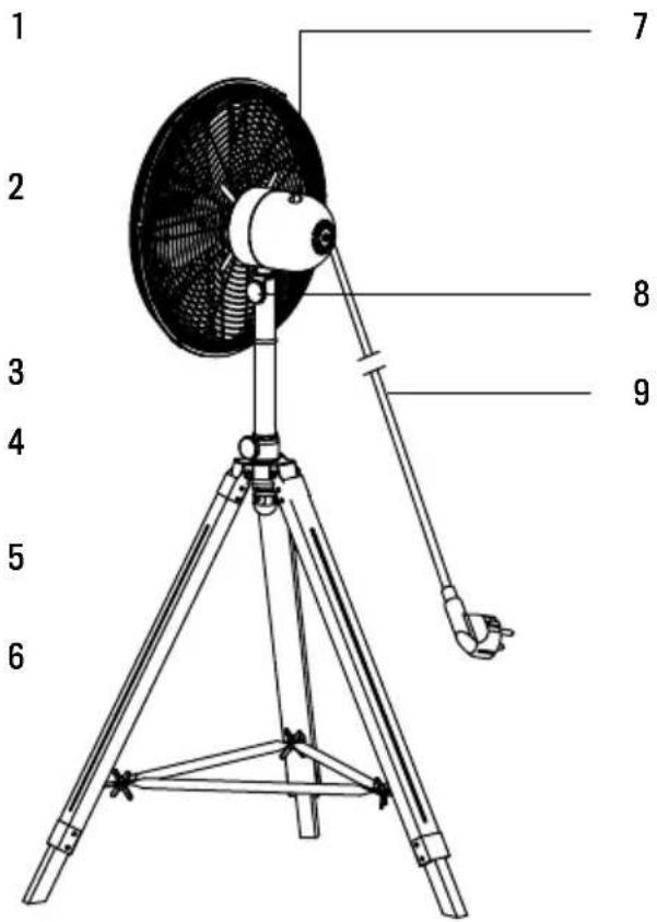 Create AIR TRIPOD RETRO - CLEANING - 13