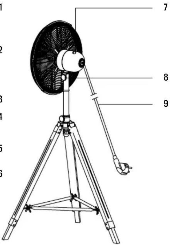 Create AIR TRIPOD RETRO - EBENFALLS ENTHALTEN - 1