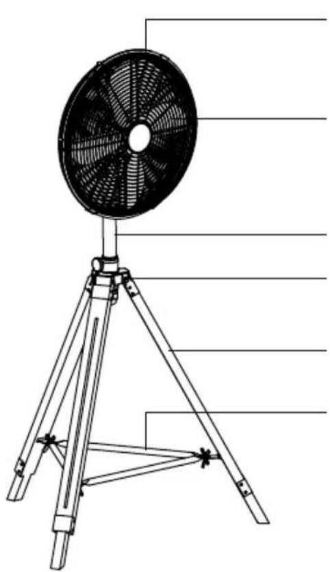 Create AIR TRIPOD RETRO - IMPORTANTI GARANZIE - 1