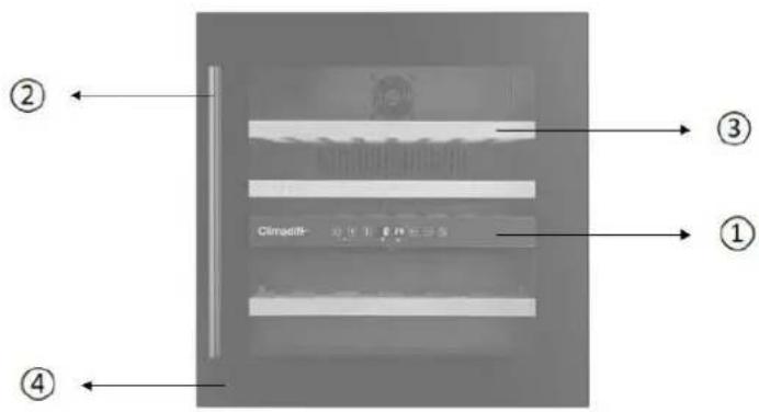 CLIMADIFF CBI40DB1 - GERÄTEBESCHREIBUNG - 1