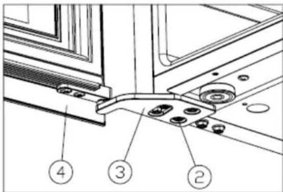 CLIMADIFF CBI40DB1 - Reversing the door - 5