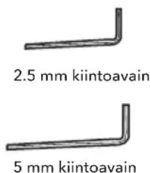 Flex SMS 190 18.0-EC - Tarvittavat työkalut (ei mukana) - 3