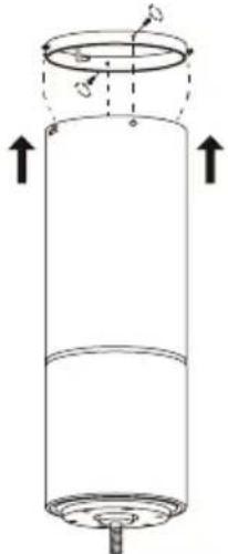 Create WIND TUBE - BEVESTIGING VAN DE MOTOR AAN DE PLAFONDSTEUN - 1