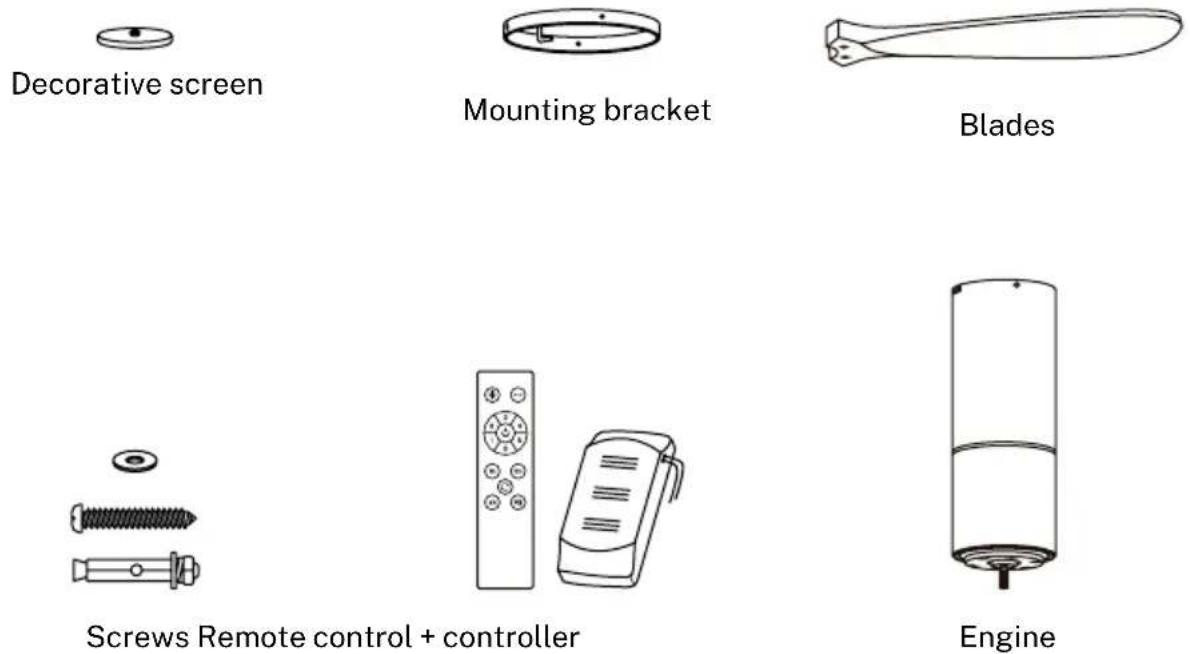 Create WIND TUBE - LIST OF PARTS - 1