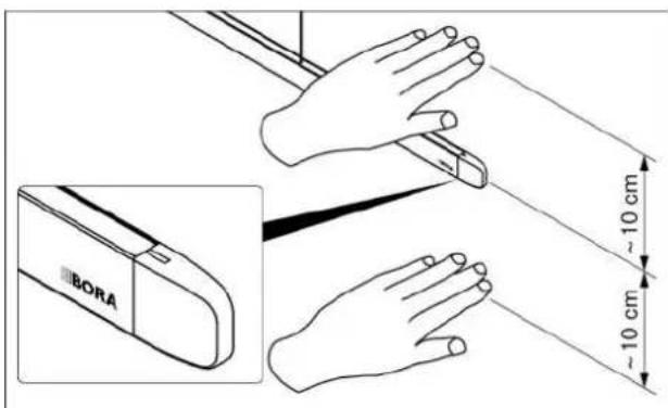 BORA Horizon Move - Position et espacements - 1