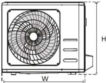 BEKO BEHPG 120 - Dimensions de montage des unités - 2