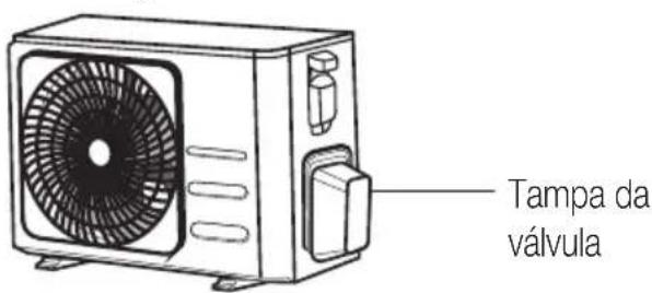 BEKO BEHPG 120 - Instruções para ligar a tubagem à unidade exterior - 1