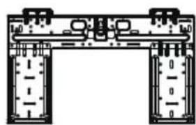 BEKO BEHPG 120 - Mounting plate dimensions - 3