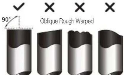 BEKO BEHPG 120 - Step 1: Cut pipes - 1