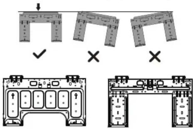 BEKO BEHPG 120 - Dimensions de la plaque de montage - 1