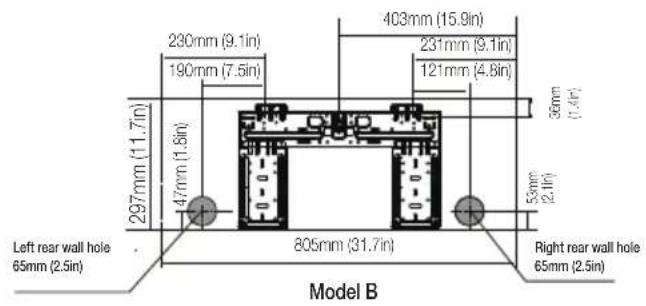 BEKO BEHPG 120 - Indoor unit installation - 2