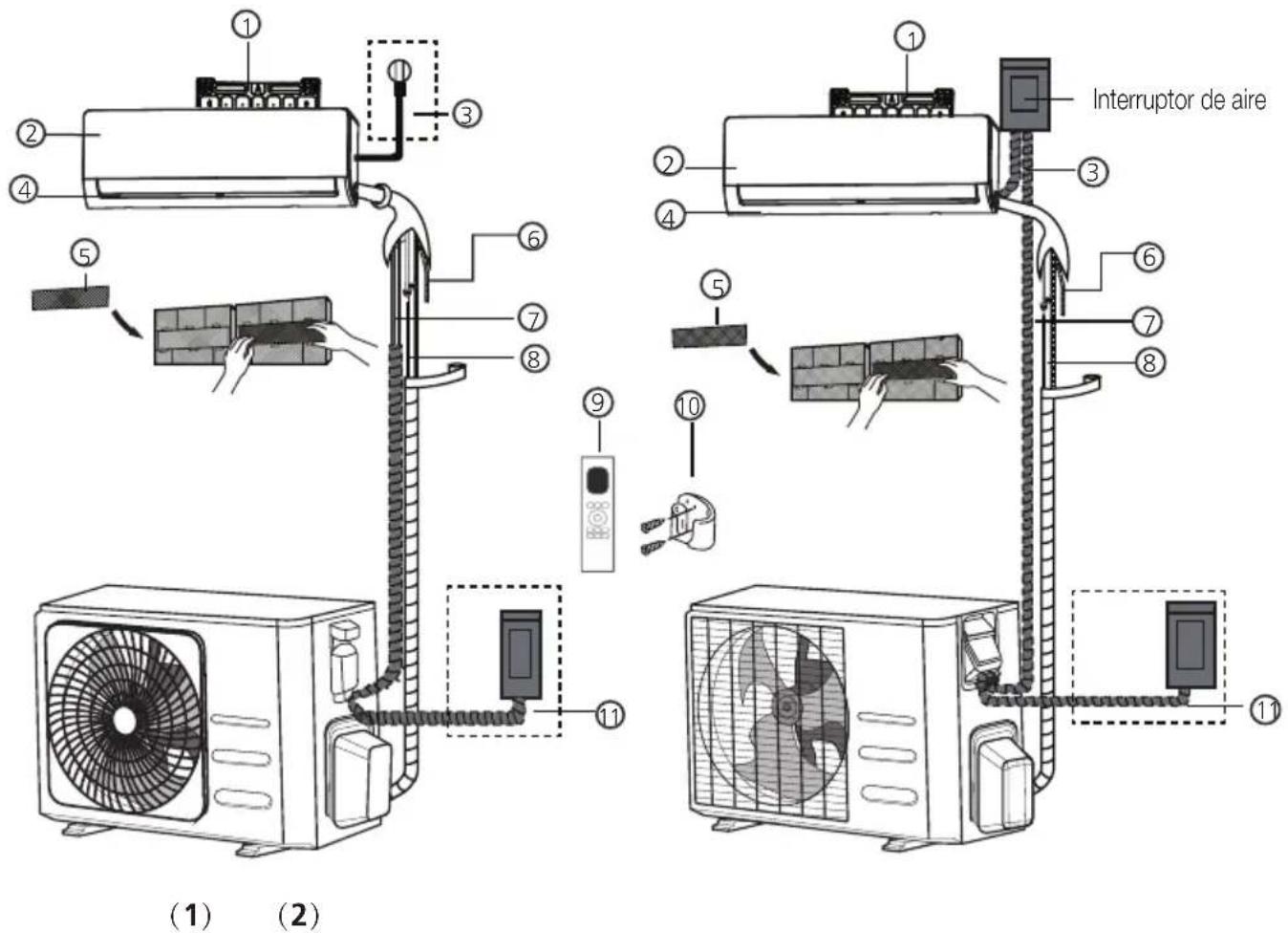 BEKO BEHPG 120 - Partes de la unidad - 2