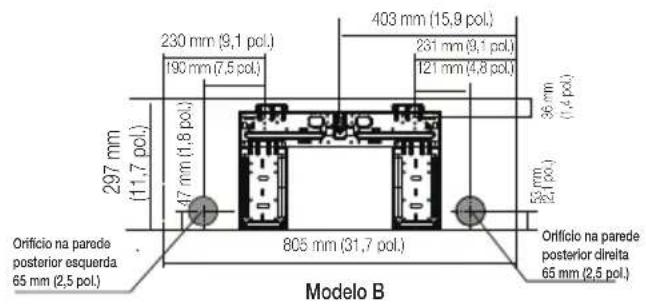 BEKO BEHPG 120 - Instalação da unidade interior - 2