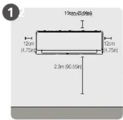 BEKO BEHPG 120 - Installation summary - indoor unit - 1