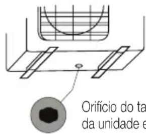 BEKO BEHPG 120 - Se a junta de drenagem não for fornecida com um vedante de borracha (consultar Fig. B), para o segunte: - 1