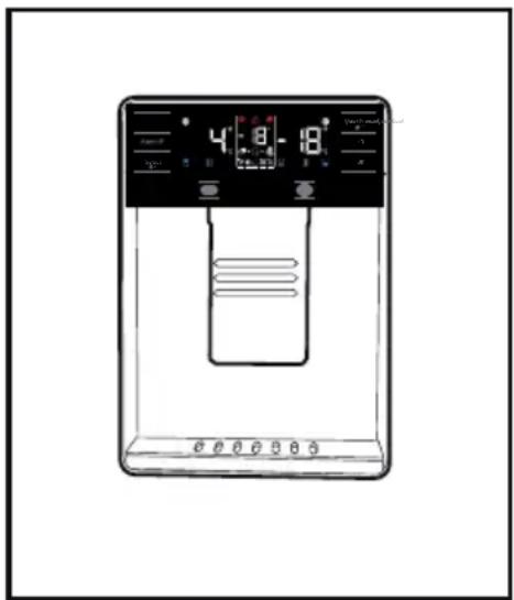 BEKO GN1416240ZXN - Dispensador de agua en la puerta (en algunos modelos) - 1