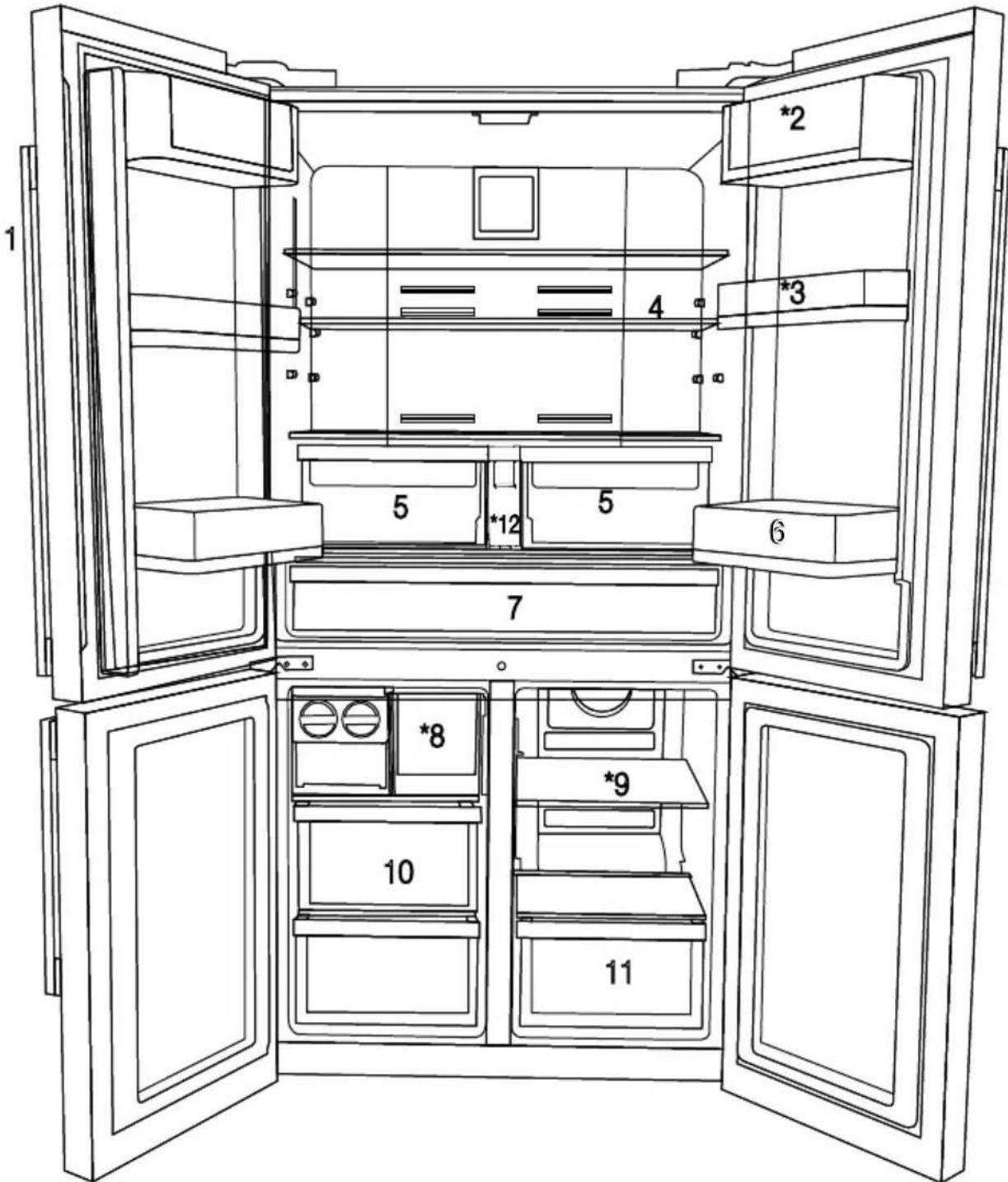 BEKO GN1416240ZXN - Køleskab - 1