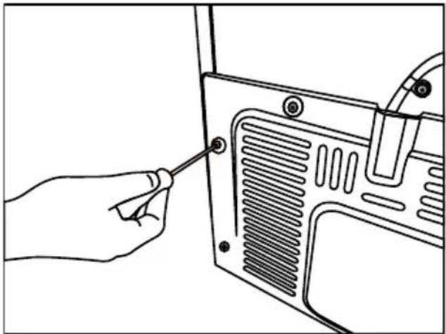 BEKO GN1416240ZXN - Установка пластиковых клиньев - 1