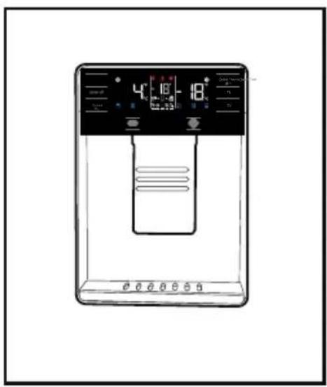 BEKO GN1416240ZXN - Dispensador de água na porta(em alguns modelos) - 1