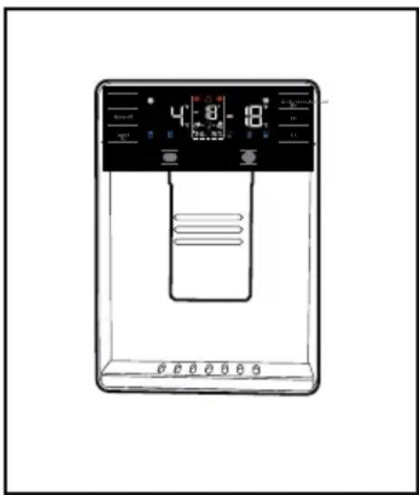 BEKO GN1416240ZXN - Wasserspender an der Tür (bei bestimmten Modellen) - 1