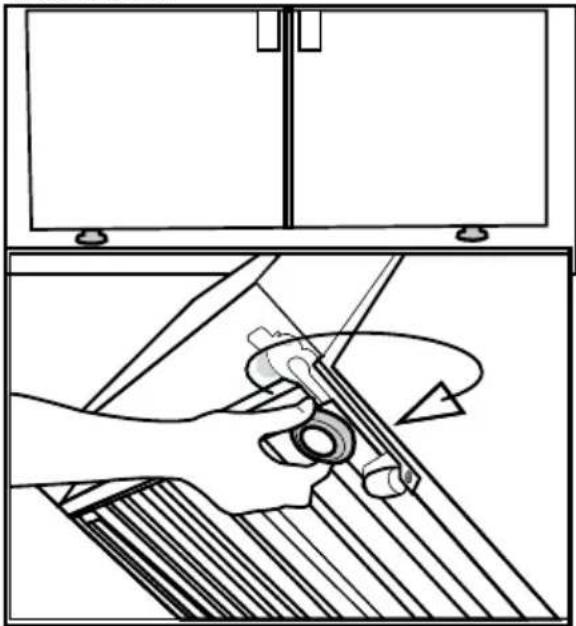BEKO GN1416240ZXN - \*Adjusting the feet - 1