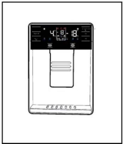 BEKO GN1416240ZXN - Veden annosteleminen - 2
