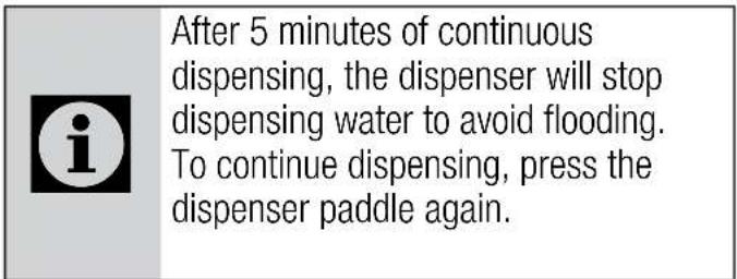 BEKO GN1416240ZXN - Use of internal water dispenser and water dispenser at the door (in some models) - 1