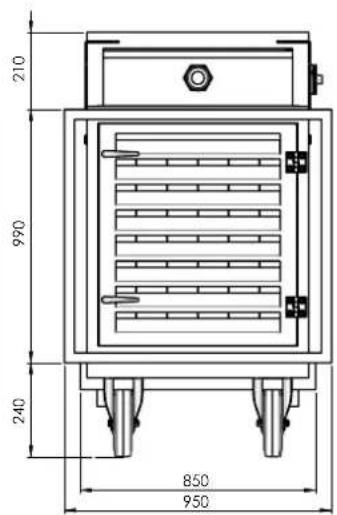 TROTEC TEH 200 - Schéma électrique TEH 200/300/400 - 4