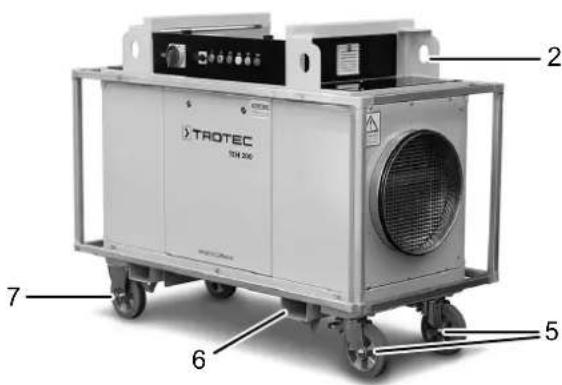 TROTEC TEH 400 - Transport - 1