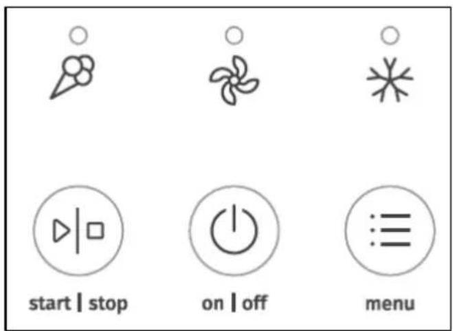 GORENJE ICM10W - EINFÜHRUNG DES BEDIENFELDS - 1