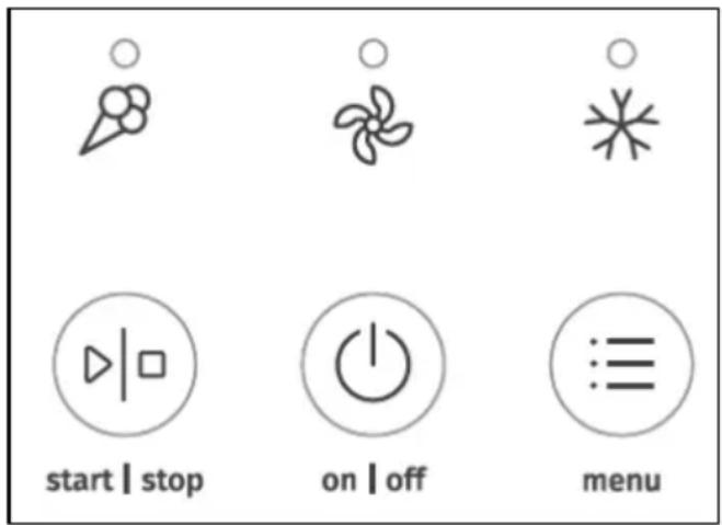 GORENJE ICM10W - A VEZÉRLŐ PANEL BEMUTATÁSA - 1