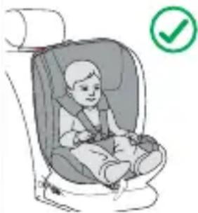 Lionelo Lavender i-Size - INSTALACIÓN EN EL COCHE - 1