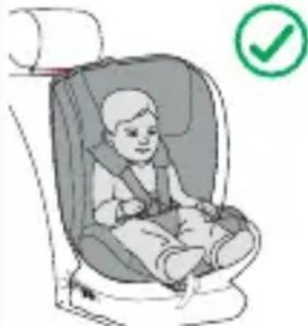 Lionelo Lavender i-Size - MONTAVIMAS AUTOMOBILYJE - 1