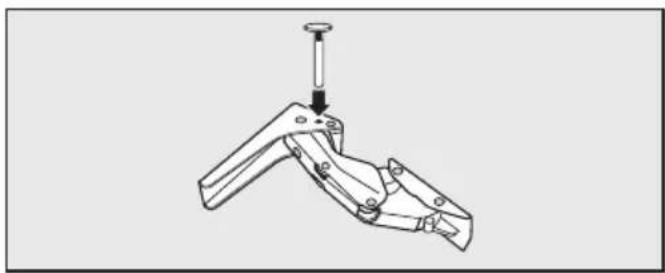 MIELE FNS 7740 D - Limiter l'angle d'ouverture de porte - 1