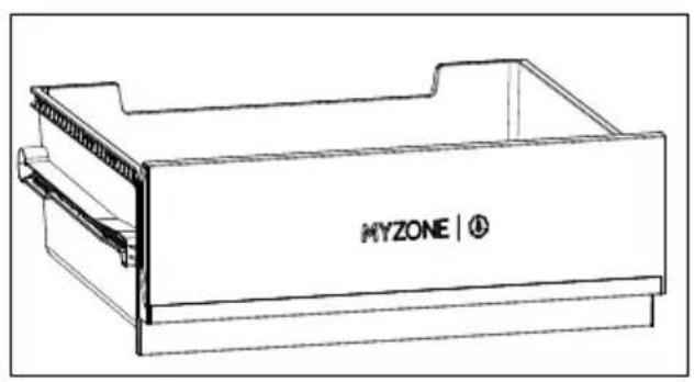 HAIER HDPW5620CNPD - My Zone drawer - 1