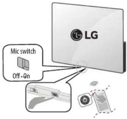 LG Mic switch Off + On