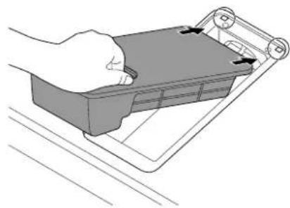 LG WM6998HVA - Limpieza del filtro interior - 10